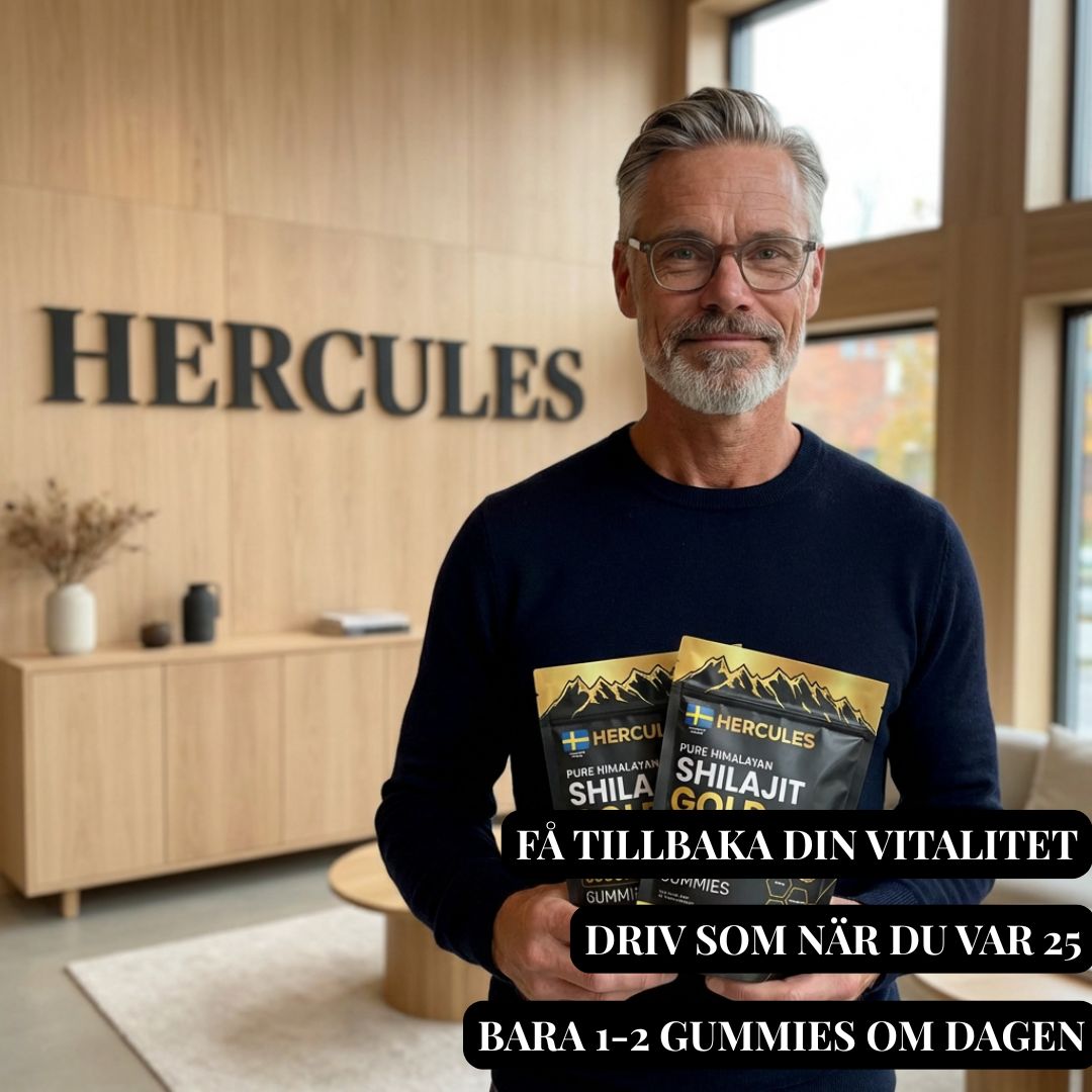 HERCULES 6 i 1 Naturliga Shilajit Gummies