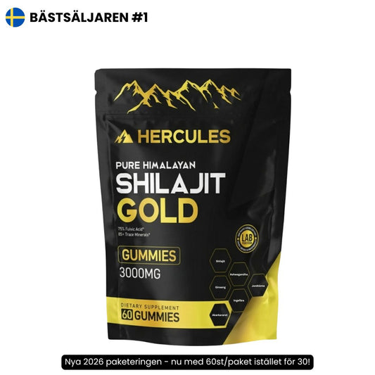 6 i 1 Naturliga Shilajit Gummies